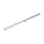 Infinity Drain 72" S-AG 38 Linear Drain Complete Kit with 1 1/2" Wedge Wire Grate Matte White