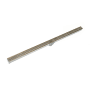 Infinity Drain 72" S-AG 38 Linear Drain Complete Kit with 1 1/2" Wedge Wire Grate Satin Bronze