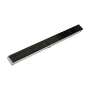 Infinity Drain 36" S-AG 65 Linear Drain Complete Kit with 2 1/2" Wedge Wire Grate Matte Black