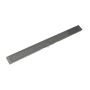 Infinity Drain 72" S-AS 65 Linear Drain Complete Kit with 2 1/2" Wedge Wire Grate Gunmetal