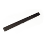 Infinity Drain 72" S-AS 65 Linear Drain Complete Kit with 2 1/2" Wedge Wire Grate Oil Rubbed Bronze