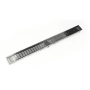 Infinity Drain 72" S-AS 65 Linear Drain Complete Kit with 2 1/2" Wedge Wire Grate Polished Stainless