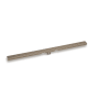 Infinity Drain 96" S-GRAS 65 Linear Drain Complete Kit with 2 1/2" Adhesion Style Grate Satin Champagne