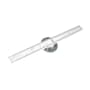 Infinity Drain 96" S-Stainless Steel Series High Flow Complete Kit with Tile Insert Frame with Cast Iron Drain Body, 3" No Hb Outlet Matte White