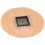 Infinity Drain 5” x 5” Flanged Tile Premium Center Drain Strainer with Factory Applied Schluter-KERDI Membrane for 3/4" Tile – Includes ABS Drain Body with 2" Outlet Gunmetal