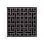 Infinity Drain Weave 5" Drain Grate Only for Select Infinity Drain Center Drains Oil Rubbed Bronze