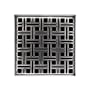 Infinity Drain Weave 5" Drain Grate Only for Select Infinity Drain Center Drains Polished Stainless
