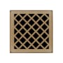 Infinity Drain Criss-Cross 4" Drain Grate Only for Select Infinity Drain Center Drains Satin Bronze
