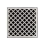 Infinity Drain Criss-Cross 5" Drain Grate Only for Select Infinity Drain Center Drains Satin Stainless