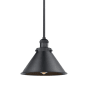 Innovations Lighting Briarcliff Single Light 10" Wide Pendant with Hang Straight Swivel Matte Black / Matte Black