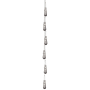 Innovations Lighting Owego 6 Light 7" Wide Multi Light Pendant Polished Nickel / Light Smoke