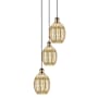 Innovations Lighting Preston 3 Light 13" Wide Multi Light Pendant Antique Brass / Mercury
