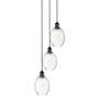 Innovations Lighting Preston 3 Light 13" Wide Multi Light Pendant Oil Rubbed Bronze / Clear