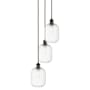 Innovations Lighting Preston 3 Light 14" Wide Multi Light Pendant Oil Rubbed Bronze / Clear
