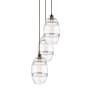 Innovations Lighting Vaz 3 Light 15" Wide Multi Light Pendant Oil Rubbed Bronze / Clear