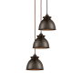 Innovations Lighting Adirondack 3 Light 15" Wide Multi Light Pendant Oil Rubbed Bronze