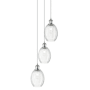 Innovations Lighting Preston 3 Light 13" Wide Multi Light Pendant Polished Chrome / Clear