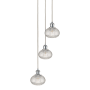 Innovations Lighting Ithaca 3 Light 13" Wide Multi Light Pendant Polished Chrome / Clear Ithaca