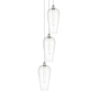 Innovations Lighting Chelsea 3 Light 15" Wide Multi Light Pendant Polished Nickel / Clear