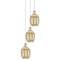 Innovations Lighting Preston 3 Light 13" Wide Multi Light Pendant Polished Nickel / Mercury