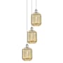 Innovations Lighting Preston 3 Light 14" Wide Multi Light Pendant Polished Nickel / Mercury