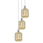 Innovations Lighting Preston 3 Light 14" Wide Multi Light Pendant Brushed Satin Nickel / Mercury