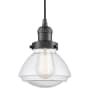 Innovations Lighting Olean 7" Wide Mini Cord Hung Pendant Oil Rubbed Bronze / Seedy