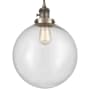 Innovations Lighting Beacon 12" Wide pendant Antique Brass / Seedy