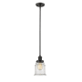 Innovations Lighting Canton 7" Wide Mini Pendant - Downrod Suspension Oiled Rubbed Bronze / Seedy
