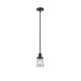 Innovations Lighting Canton 7" Wide Mini Pendant - Downrod Suspension Polished Nickel / Matte White