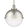 Innovations Lighting Hampden 13" Wide Pendant Brushed Satin Nickel / Seedy