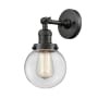 Innovations Lighting Beacon 12" Tall Bathroom Sconce Oil Rubbed Bronze / Clear