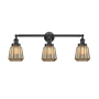 Innovations Lighting Chatham 3 Light 30" Wide Bathroom Vanity Light with Multiple Shade Options Oil Rubbed Bronze / Mercury