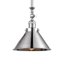 Innovations Lighting Briarcliff Single Light 10" Wide Pendant Polished Chrome / Polished Chrome