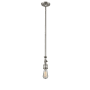 Innovations Lighting Single Light 4" Wide Mini Pendant Brushed Satin Nickel