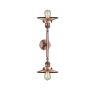 Innovations Lighting Railroad 2 Light 19" Wide Bathroom Vanity Light with Multiple Shade Options Antique Copper / Metal