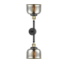Innovations Lighting Large Bell 2 Light 23" Wide Bathroom Vanity Light with Multiple Shade Options Black Antique Brass / Silver Plated Mercury