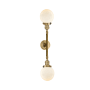 Innovations Lighting Beacon 2 Light 23" Wide Bathroom Vanity Light with Multiple Shade Options Brushed Brass / Matte White
