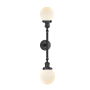 Innovations Lighting Beacon 2 Light 23" Wide Bathroom Vanity Light with Multiple Shade Options Matte Black / Matte White