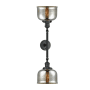 Innovations Lighting Large Bell 2 Light 23" Wide Bathroom Vanity Light with Multiple Shade Options Matte Black / Silver Plated Mercury