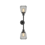 Innovations Lighting Chatham 2 Light 24" Wide Bathroom Vanity Light with Multiple Shade Options Oil Rubbed Bronze / Clear