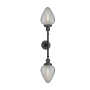 Innovations Lighting Geneseo 2 Light 27" Wide Bathroom Vanity Light Oil Rubbed Bronze / Clear Crackle