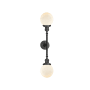 Innovations Lighting Beacon 2 Light 23" Wide Bathroom Vanity Light with Multiple Shade Options Oil Rubbed Bronze / Matte White