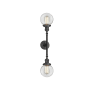 Innovations Lighting Beacon 2 Light 23" Wide Bathroom Vanity Light with Multiple Shade Options Oil Rubbed Bronze / Clear