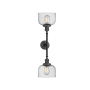 Innovations Lighting Large Bell 2 Light 23" Wide Bathroom Vanity Light with Multiple Shade Options Oil Rubbed Bronze / Seedy