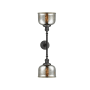 Innovations Lighting Large Bell 2 Light 23" Wide Bathroom Vanity Light with Multiple Shade Options Oil Rubbed Bronze / Silver Plated Mercury