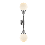 Innovations Lighting Beacon 2 Light 23" Wide Bathroom Vanity Light with Multiple Shade Options Polished Chrome / Matte White
