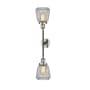 Innovations Lighting Chatham 2 Light 24" Wide Bathroom Vanity Light with Multiple Shade Options Polished Nickel / Clear