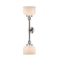Innovations Lighting Large Bell 2 Light 23" Wide Bathroom Vanity Light with Multiple Shade Options Polished Nickel / Matte White