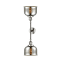 Innovations Lighting Large Bell 2 Light 23" Wide Bathroom Vanity Light with Multiple Shade Options Polished Nickel / Silver Plated Mercury